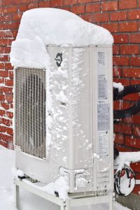 Heat Pumps Outside winter time